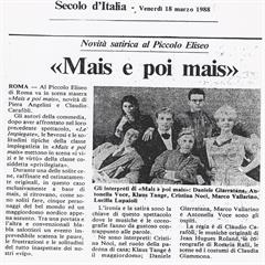 Mais e poi mais - 12